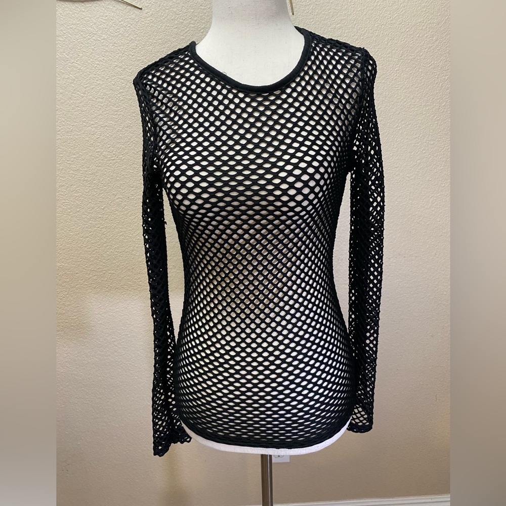 H&M - Black Lace Blouse